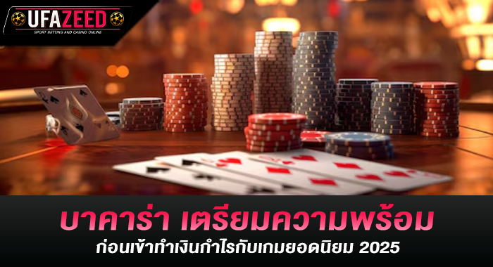 บาคาร่า เตรียมความพร้อมก่อนเข้าทำเงินกำไรกับเกมยอดนิยม 2025