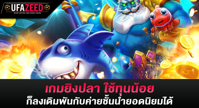 เกมยิงปลา ใช้ทุนน้อย ก็ลงเดิมพันกับค่ายชั้นนำยอดนิยมได้